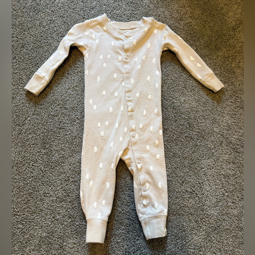 Easy-Peasy Cream Button Down Sleeper
